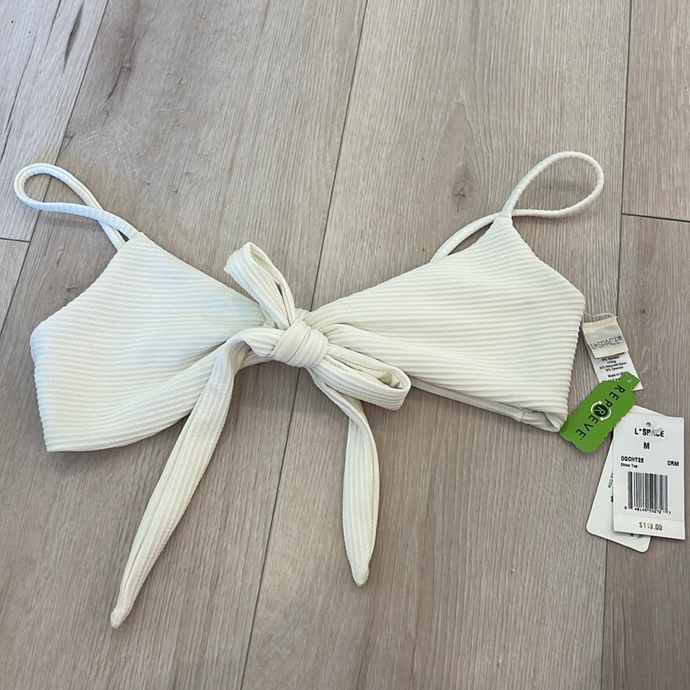 L*Space Chloe Wrap Bikini Top - Size M